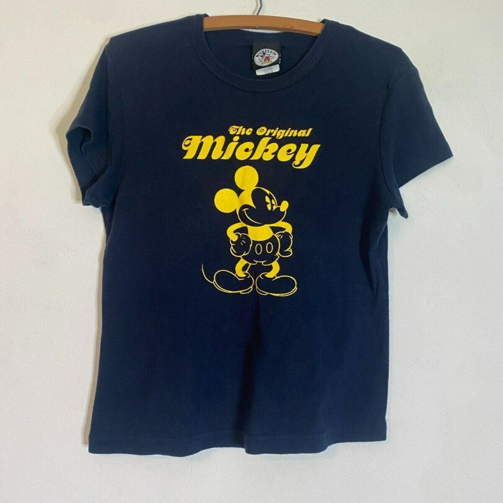 Vintage 90s Mickey & Co Jerry Leigh Mickey Mouse Babydoll Fitted Tee X-Large